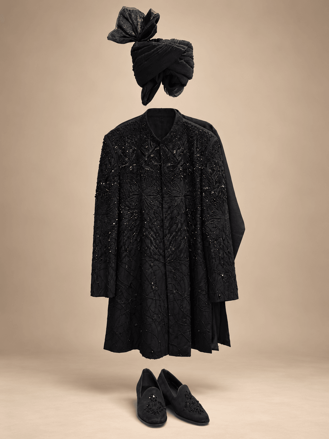 Onyx Starburst Groom Collection
