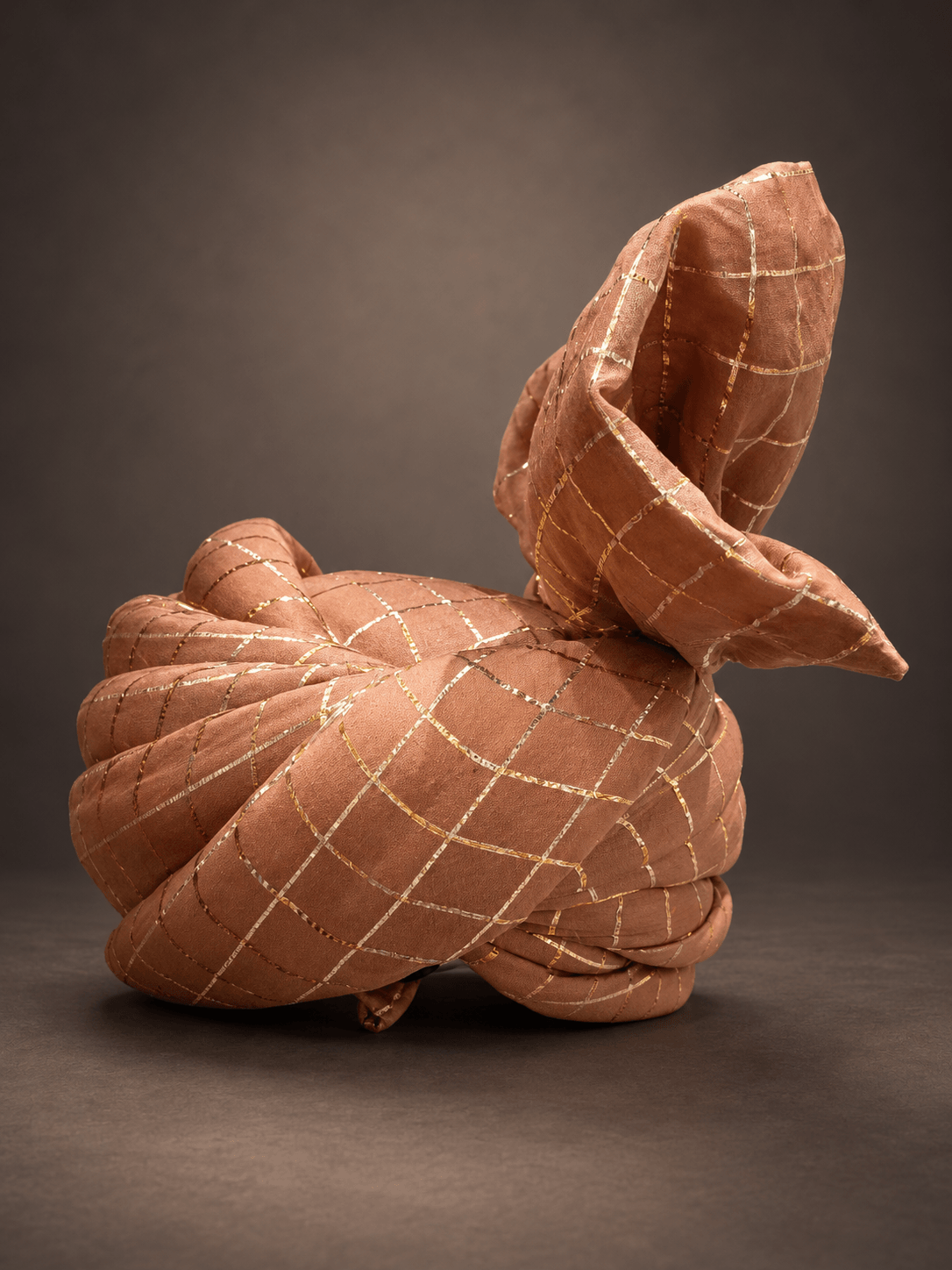 Rose Gold Checked Sehra