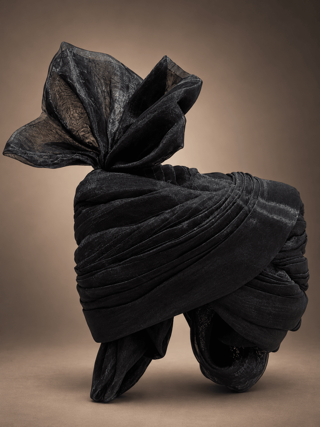 Black Organza Sehra