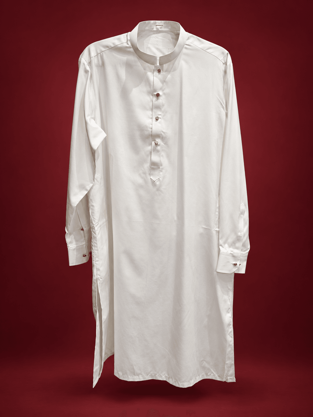 White Silk Kurta