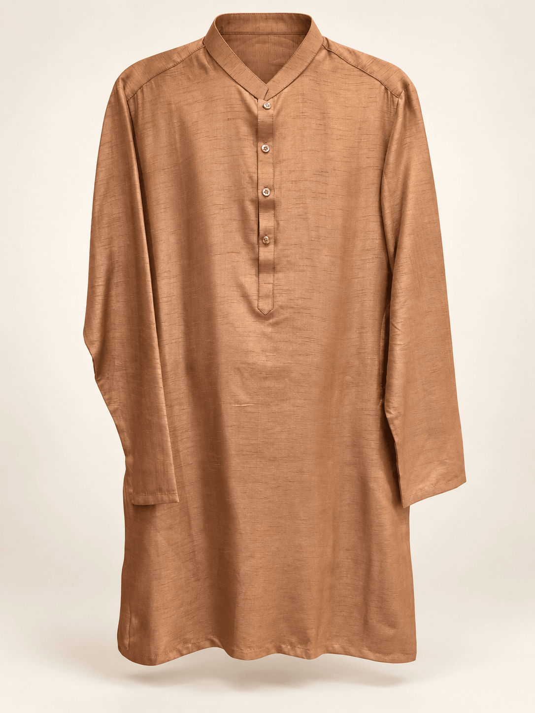 Rose Gold Silk Kurta